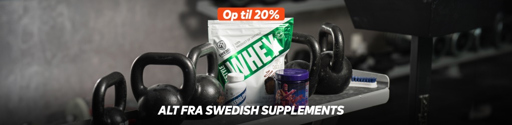 Swedish Supplements - Op til 20 %